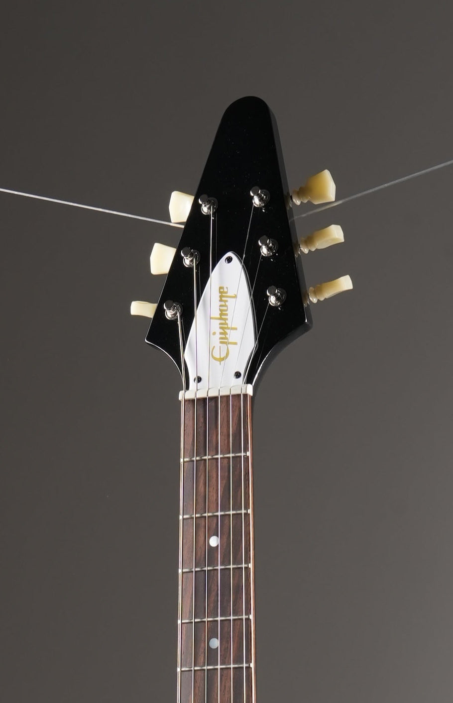 Epiphone Jimi Hendrix™ "Love Drops" Flying V Ebony