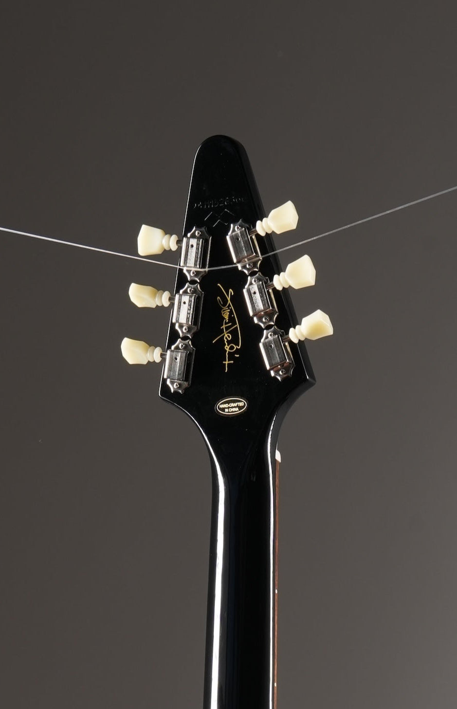 Epiphone Jimi Hendrix™ "Love Drops" Flying V Ebony
