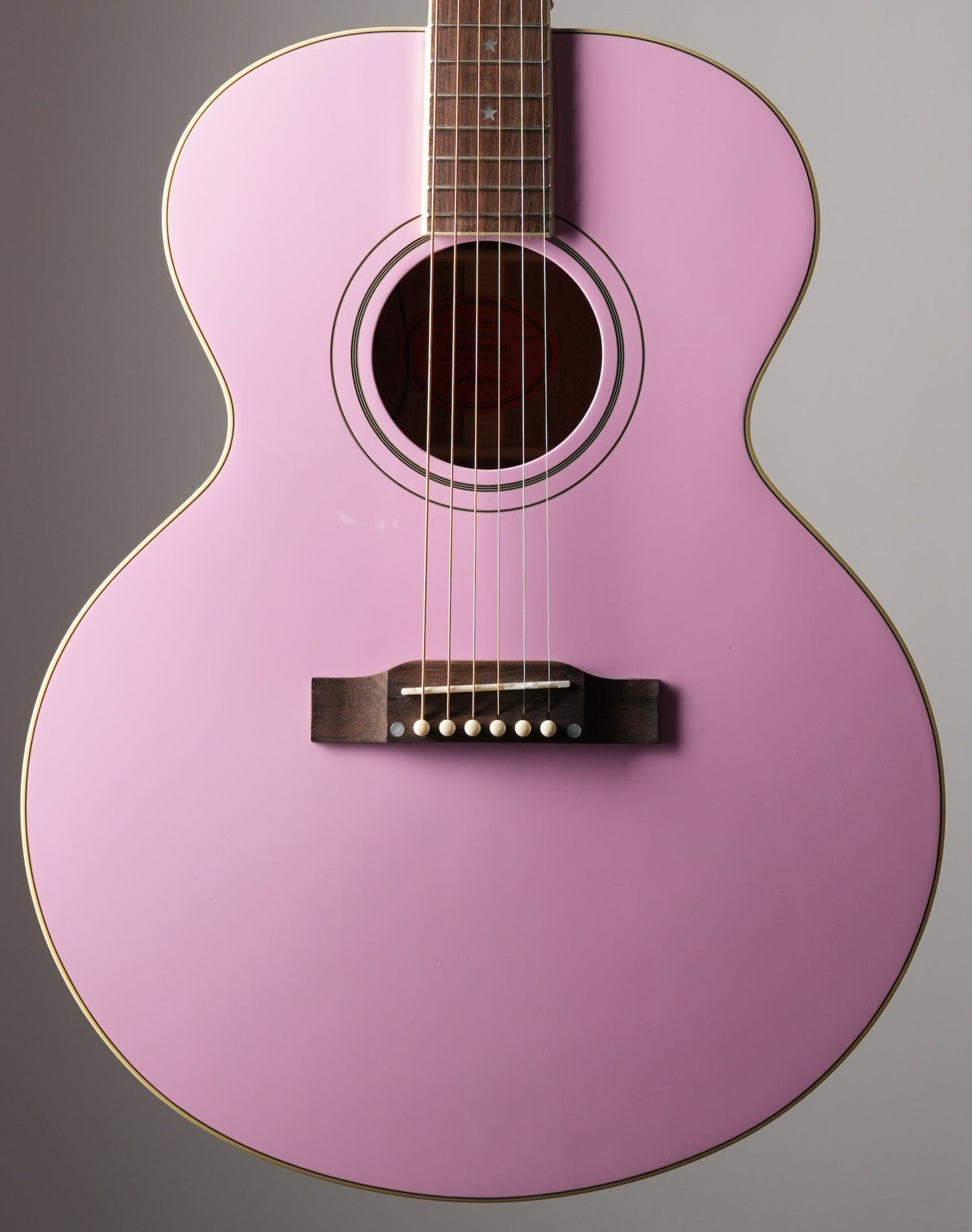 Epiphone "Inspired by Gibson Custom Shop" J-180 LS Acoustic Electric Guitar - Pink, incl. OHSC