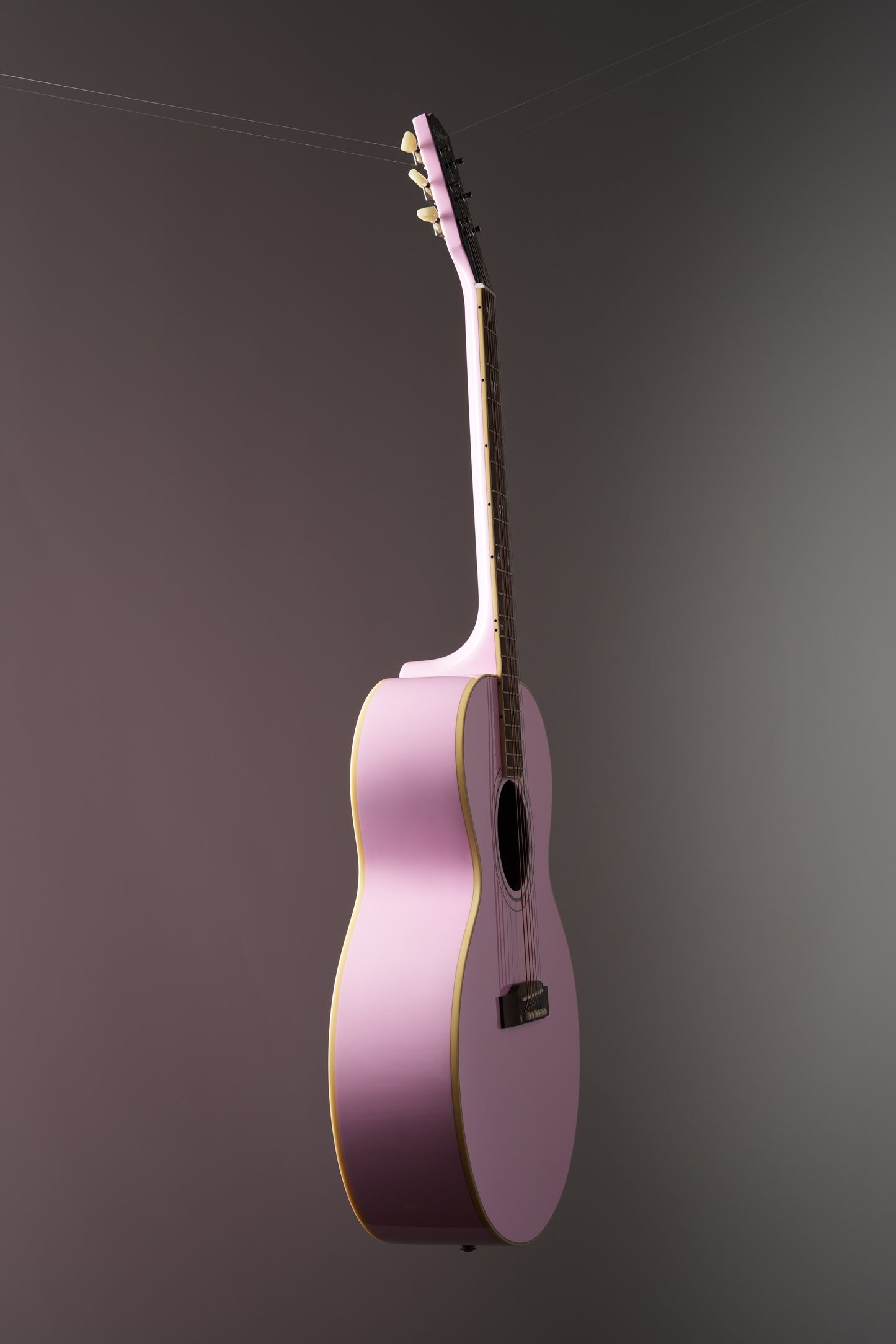 Epiphone "Inspired by Gibson Custom Shop" J-180 LS Acoustic Electric Guitar - Pink, incl. OHSC