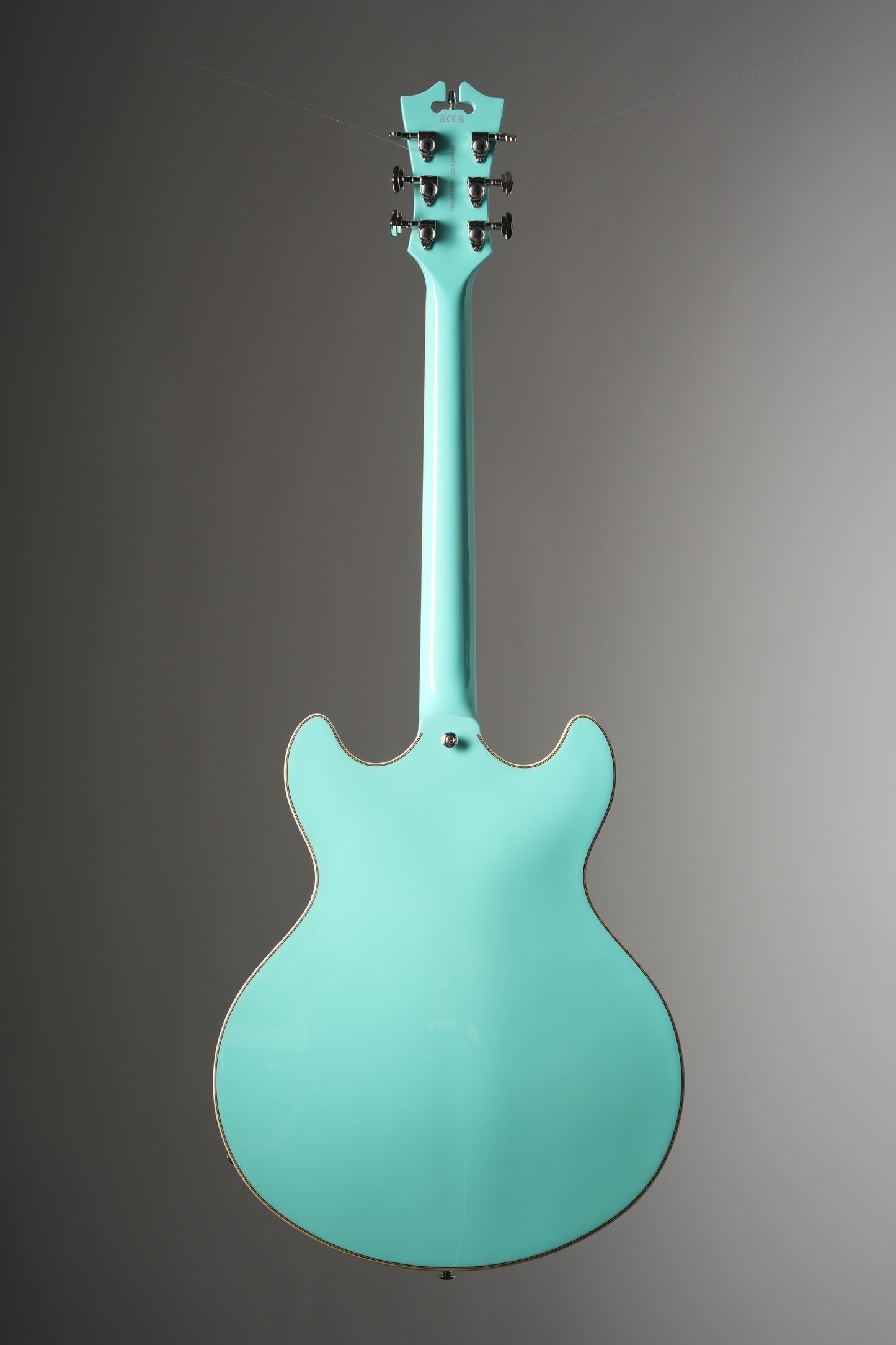 D'Angelico Premier DC Semi-Hollow Electric Guitar - Surf Green