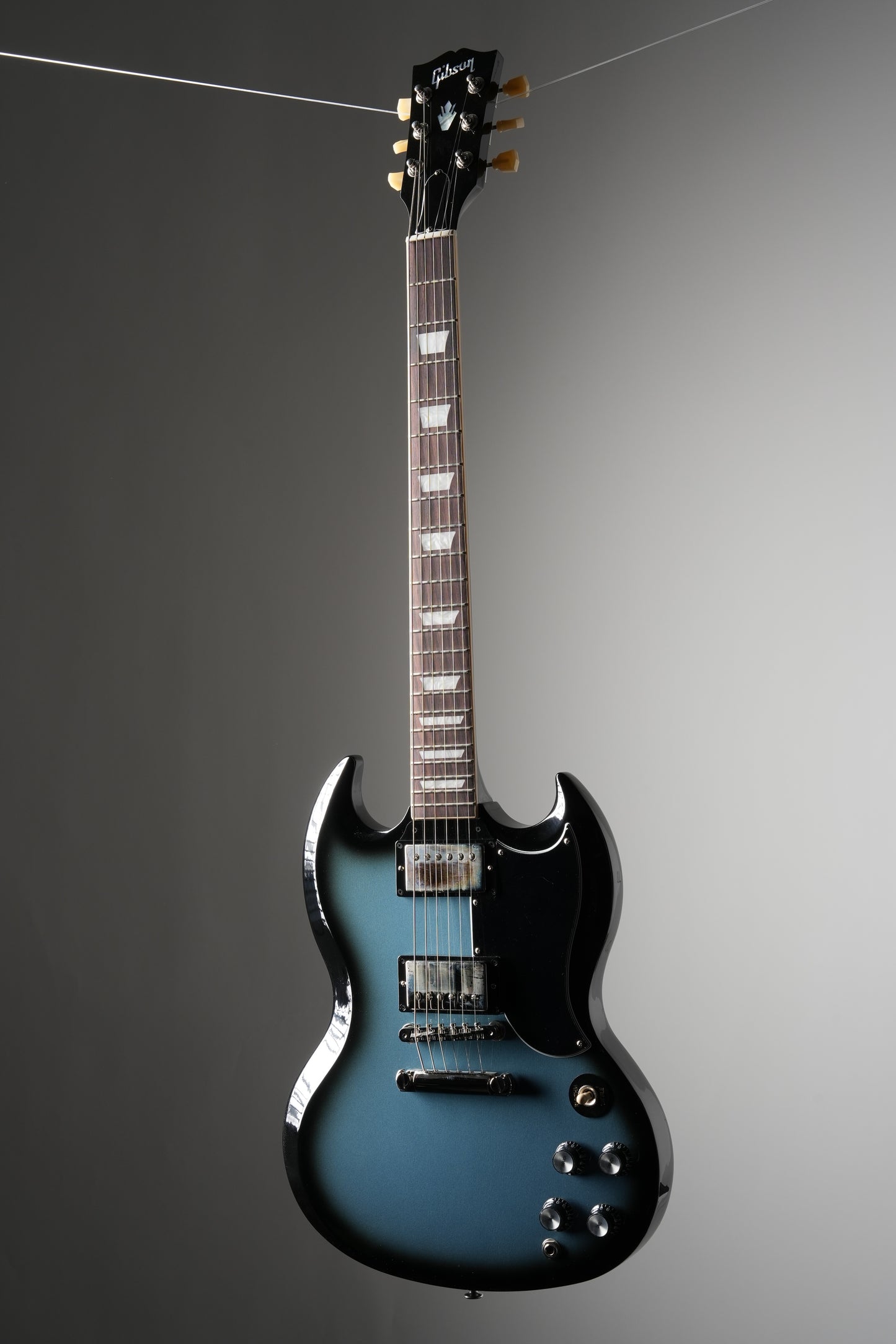 Gibson SG Standard ‘61 Blue Pelham Blue Burst