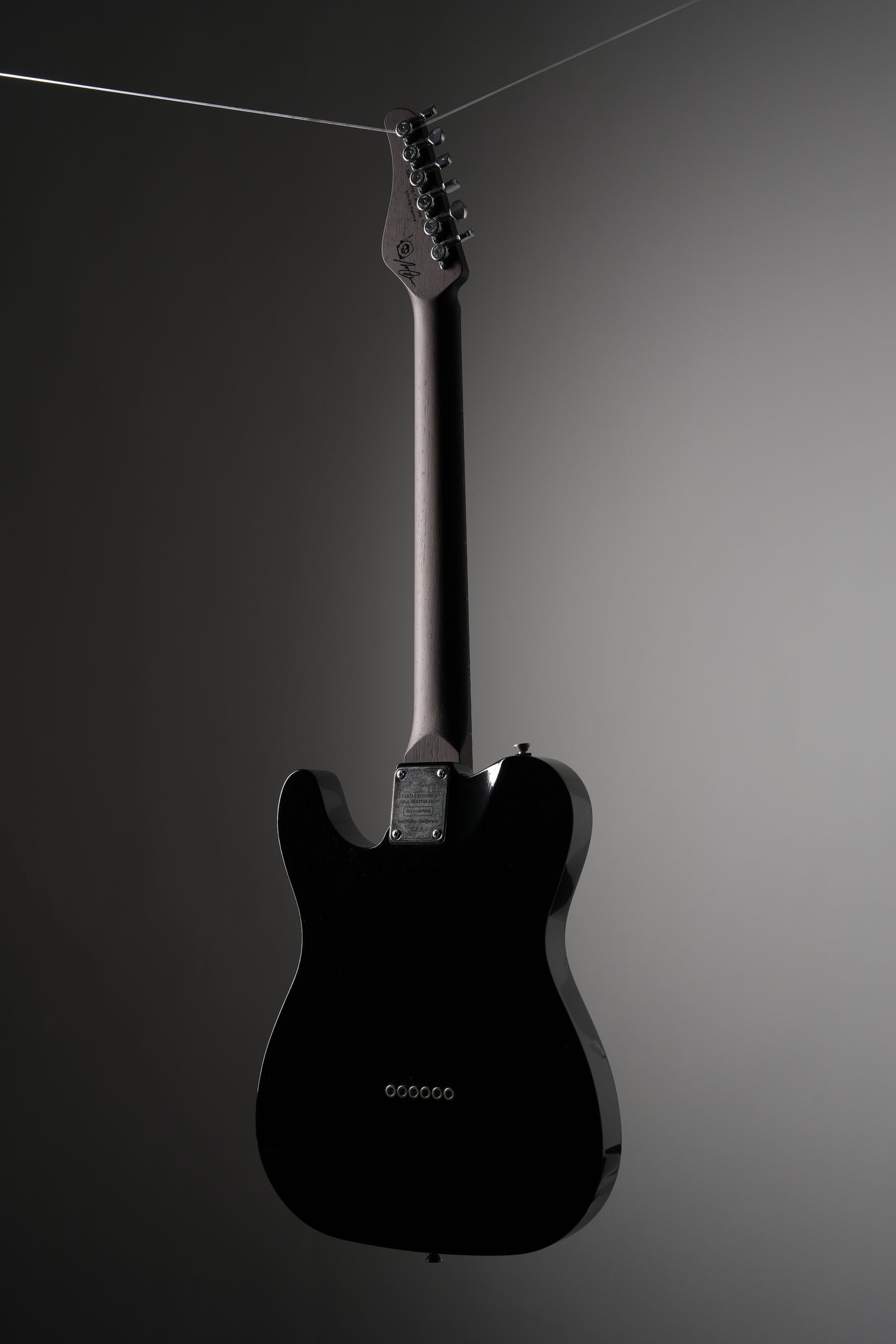 Schecter USA Custom Shop NJ PT Wembley Electric Guitar - Atomic Ink Aged Nitro, w/ OHSC