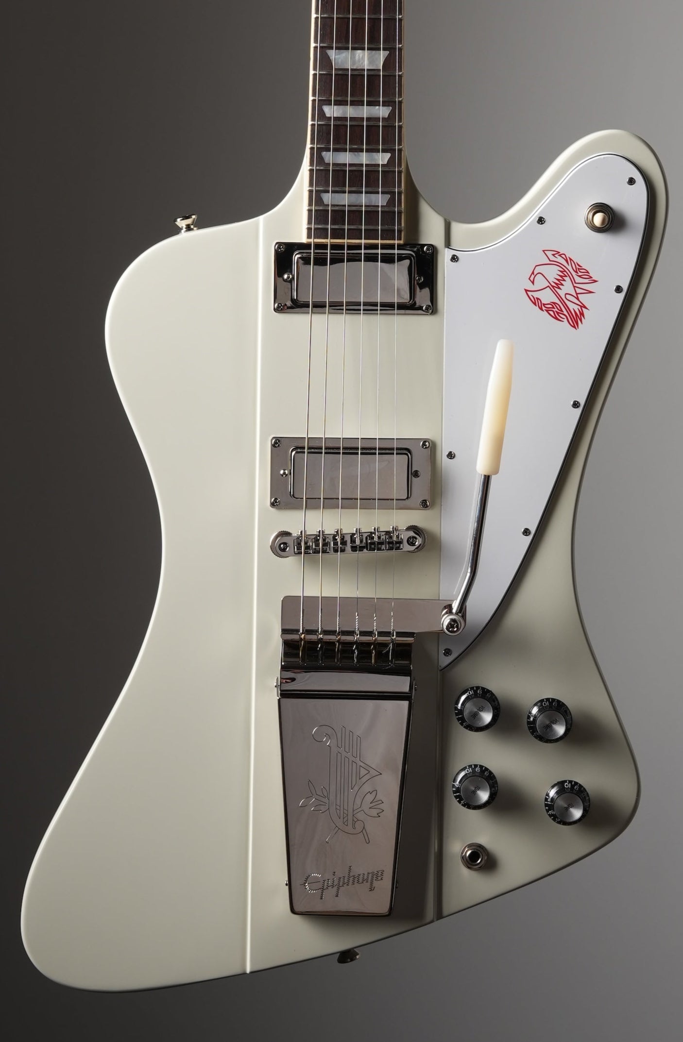 Epiphone 1963 Firebird V Polaris White