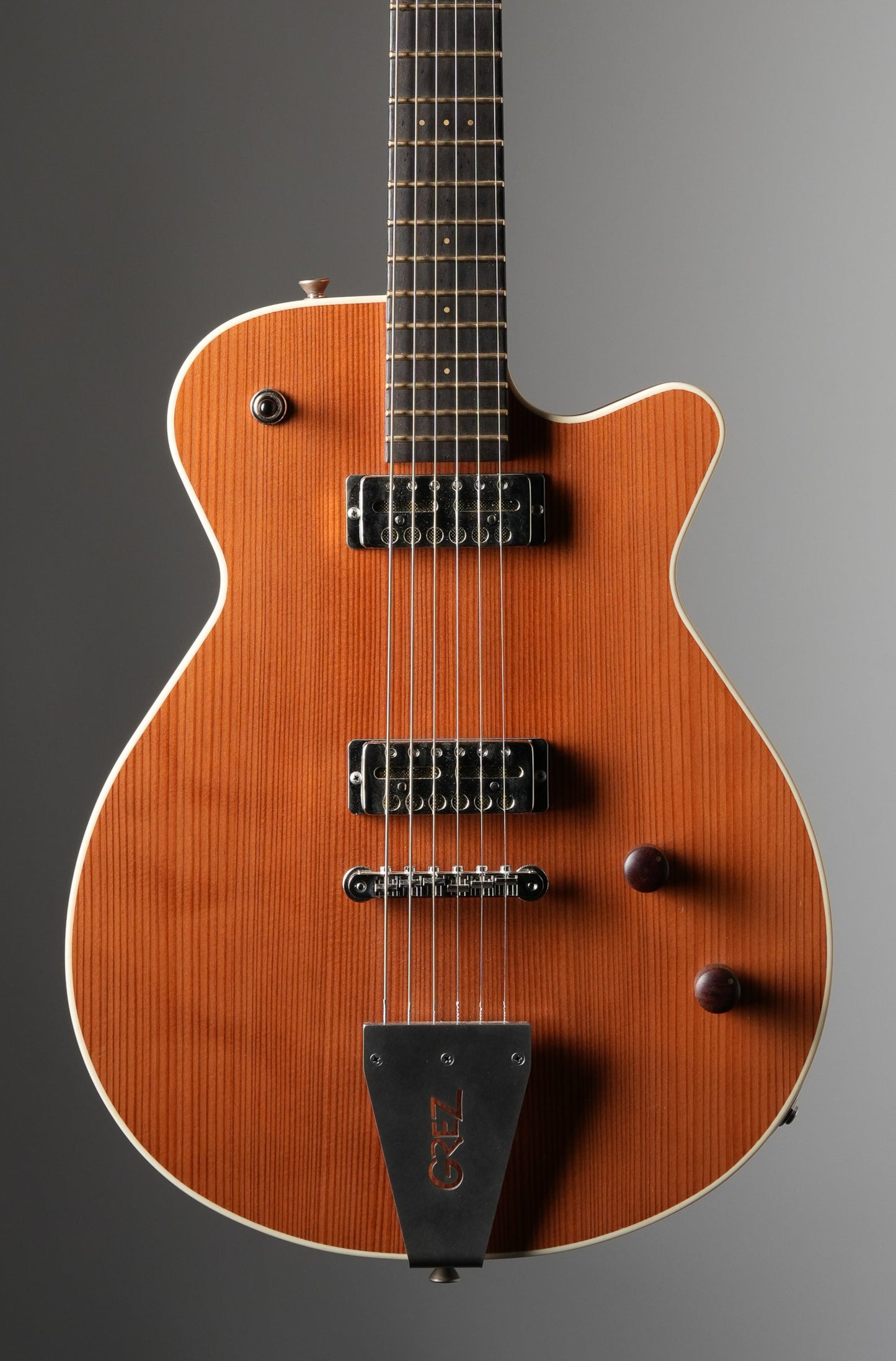 Grez Guitars Mendocino Standard Semi-Hollow Electric Guitar - Natural w/ Original Deluxe Gigbag