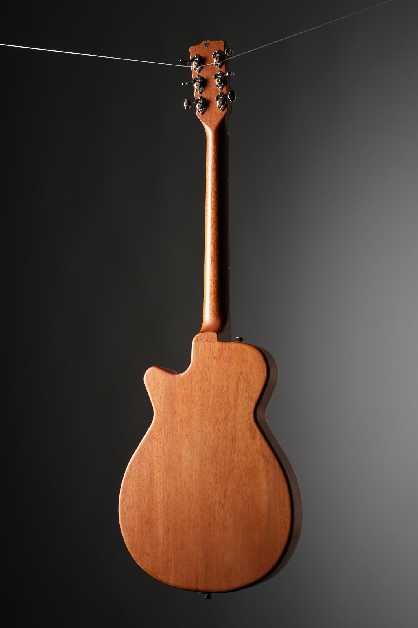 Grez Guitars Mendocino Standard Semi-Hollow Electric Guitar - Natural w/ Original Deluxe Gigbag