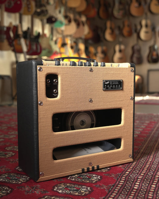 Supro Delta King 12 15w 1x12" Tube Guitar Amp Combo - Tweed w/ Black Stripes