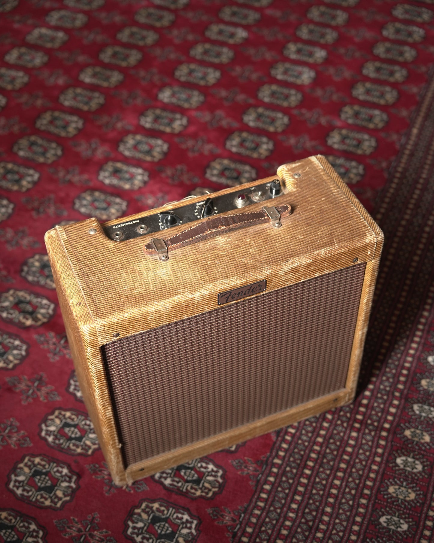 Fender (1959) Princeton 5F2-A "Narrow Panel" 4w 1x8" Tube Guitar Amp Combo - Tweed