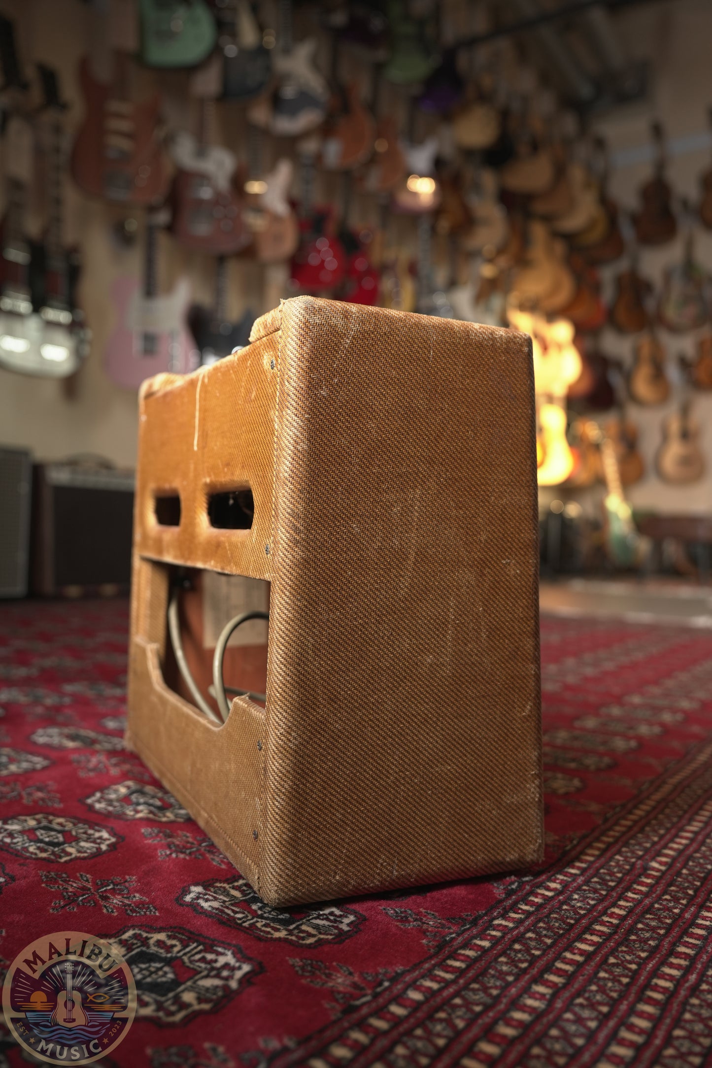 Fender (1959) Princeton 5F2-A "Narrow Panel" 4w 1x8" Tube Guitar Amp Combo - Tweed