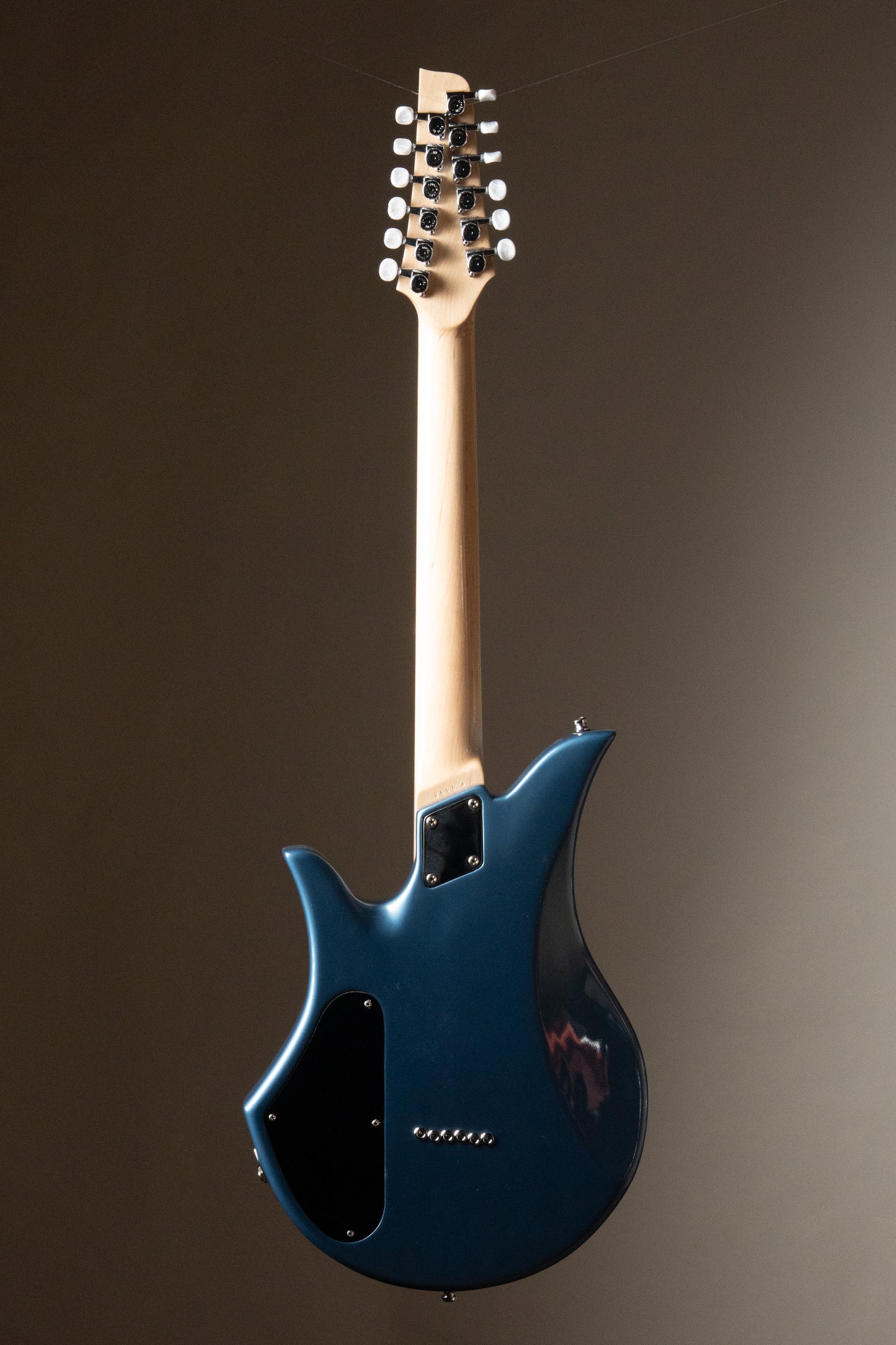 Pinter SB2 12-String Electric Guitar - Dark Turquoise, w/ Original Deluxe Soft Case
