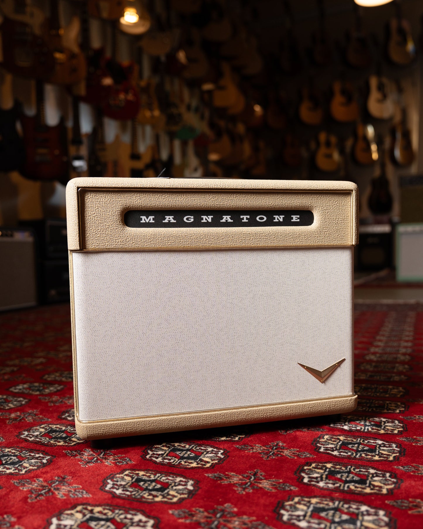 Magnatone Baby M80 12w 1x10" Tube Guitar Amp Combo - Billy Gibbons Signature BFG Gold