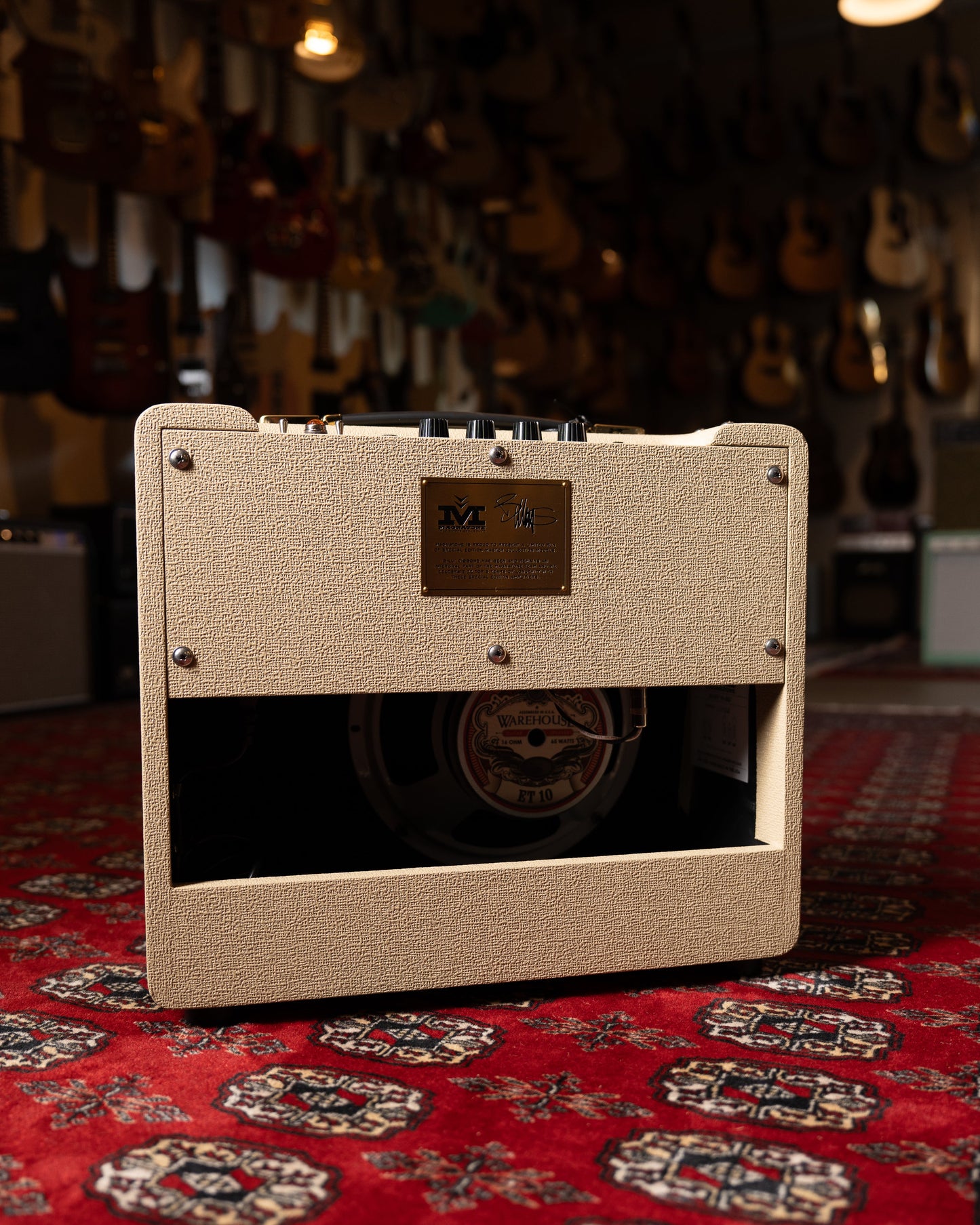 Magnatone Baby M80 12w 1x10" Tube Guitar Amp Combo - Billy Gibbons Signature BFG Gold