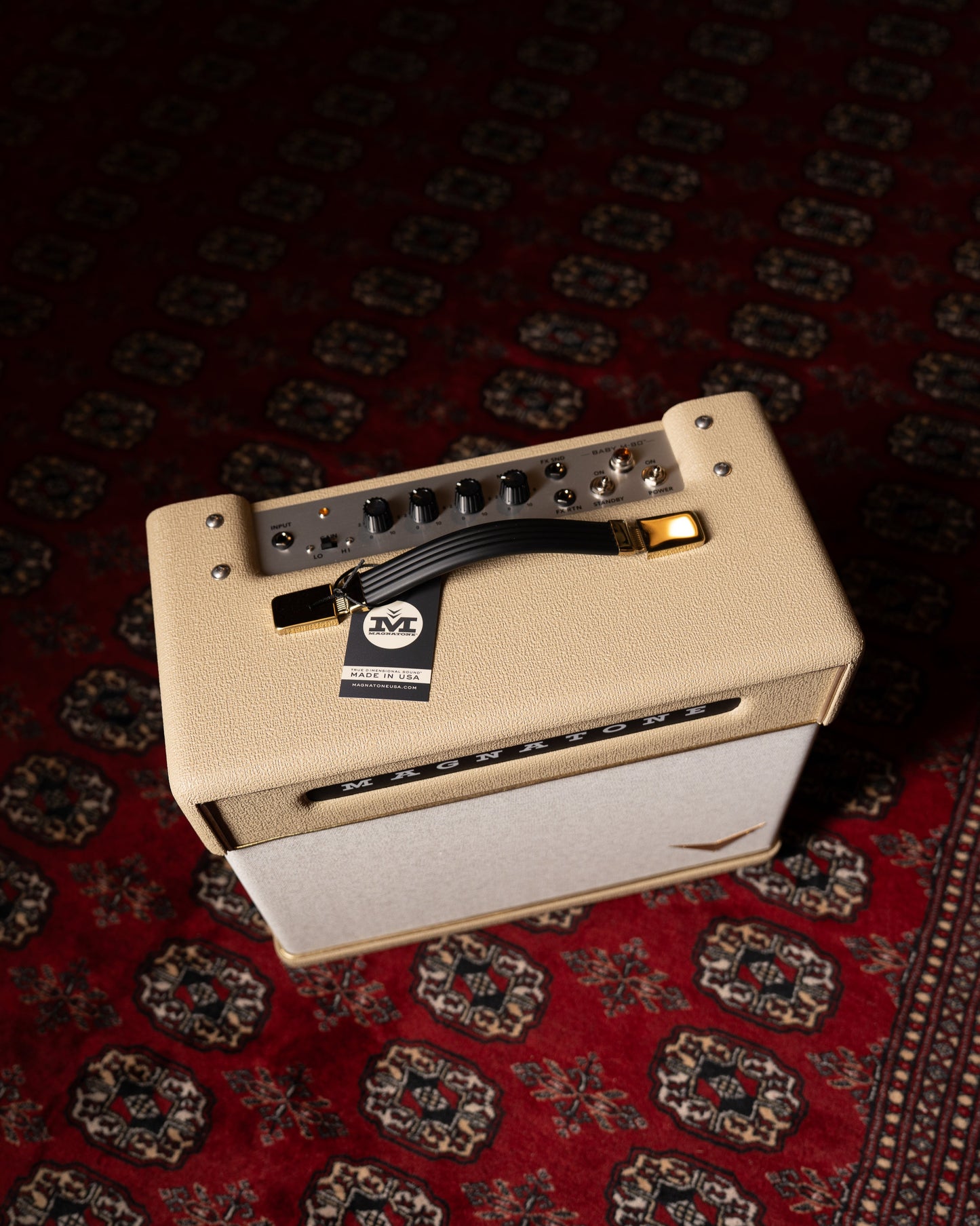 Magnatone Baby M80 12w 1x10" Tube Guitar Amp Combo - Billy Gibbons Signature BFG Gold