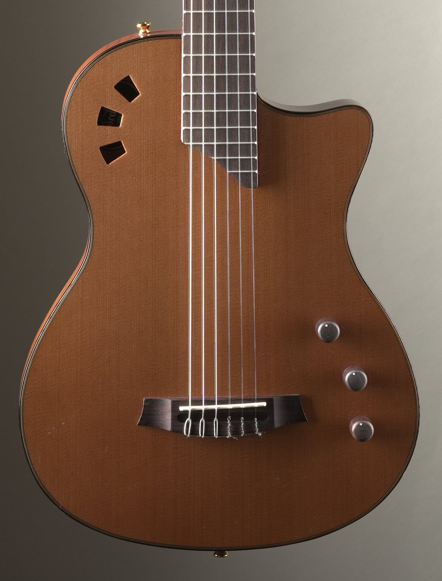 Cordoba Stage Traditional CD Semi-hollow Acoustic Electric Classical Guitar - Natural, incl. Gigbag