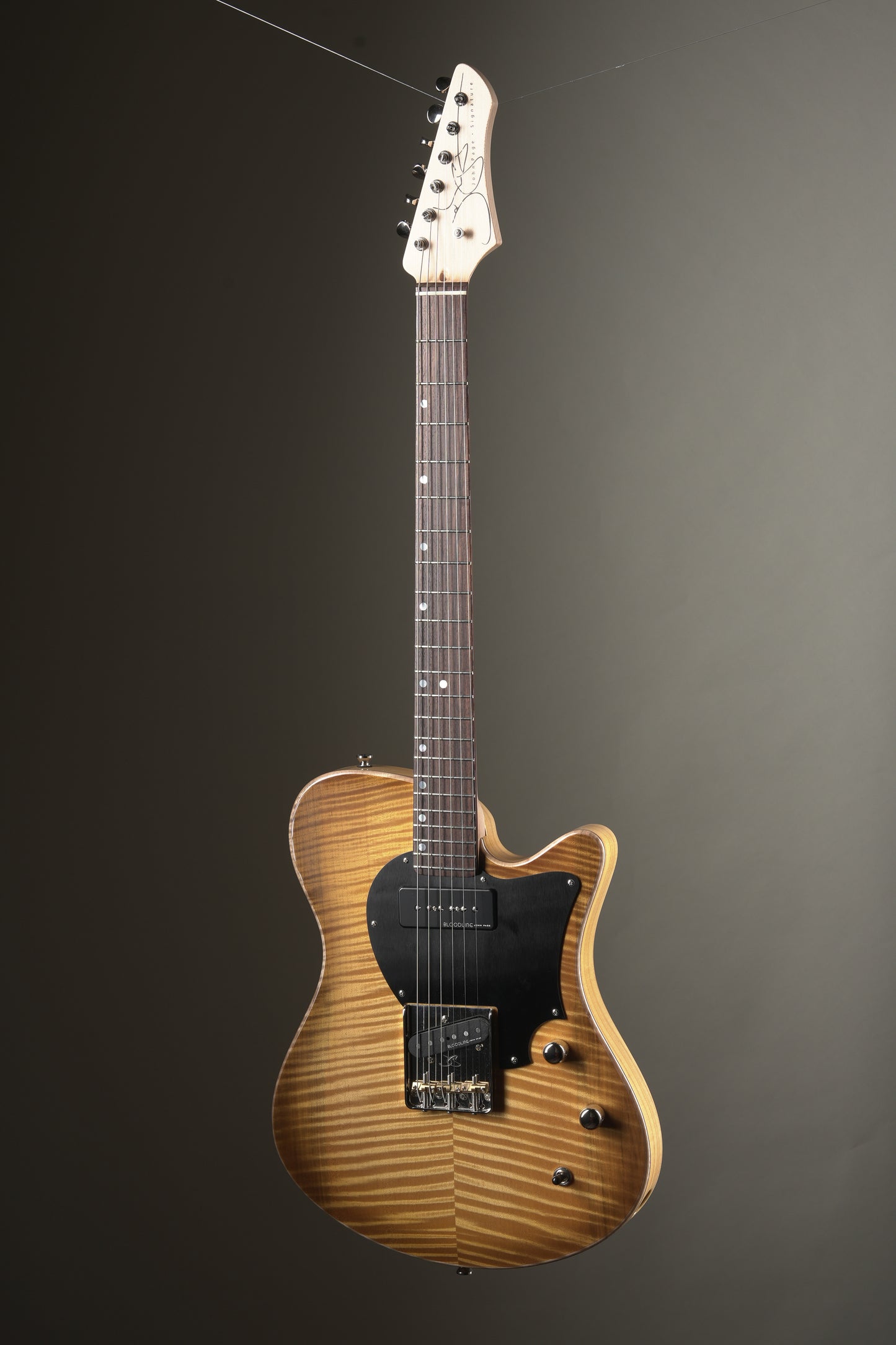John Page Classics 2025 Series Builder’s Choice AJ Electric Guitar - Lemon Burst, w/ OHSC