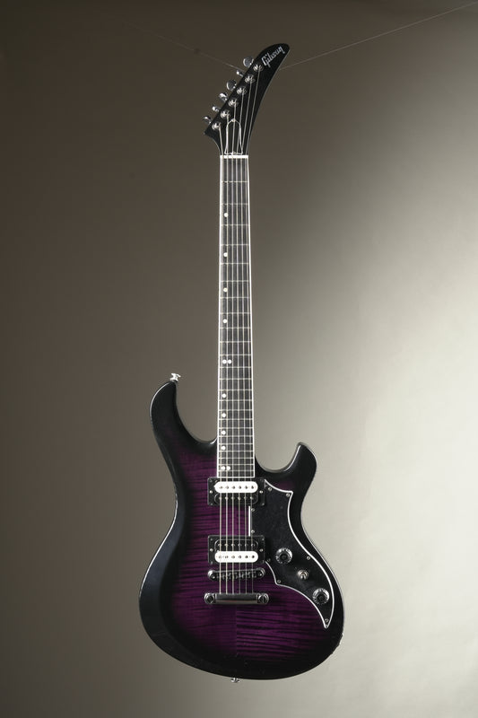 Gibson Victory Figured Top Electric Guitar - Dark Purple Burst, w/ OHSC