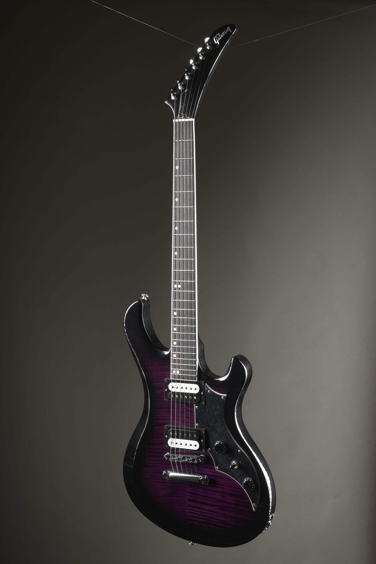Gibson Victory Figured Top Electric Guitar - Dark Purple Burst, w/ OHSC