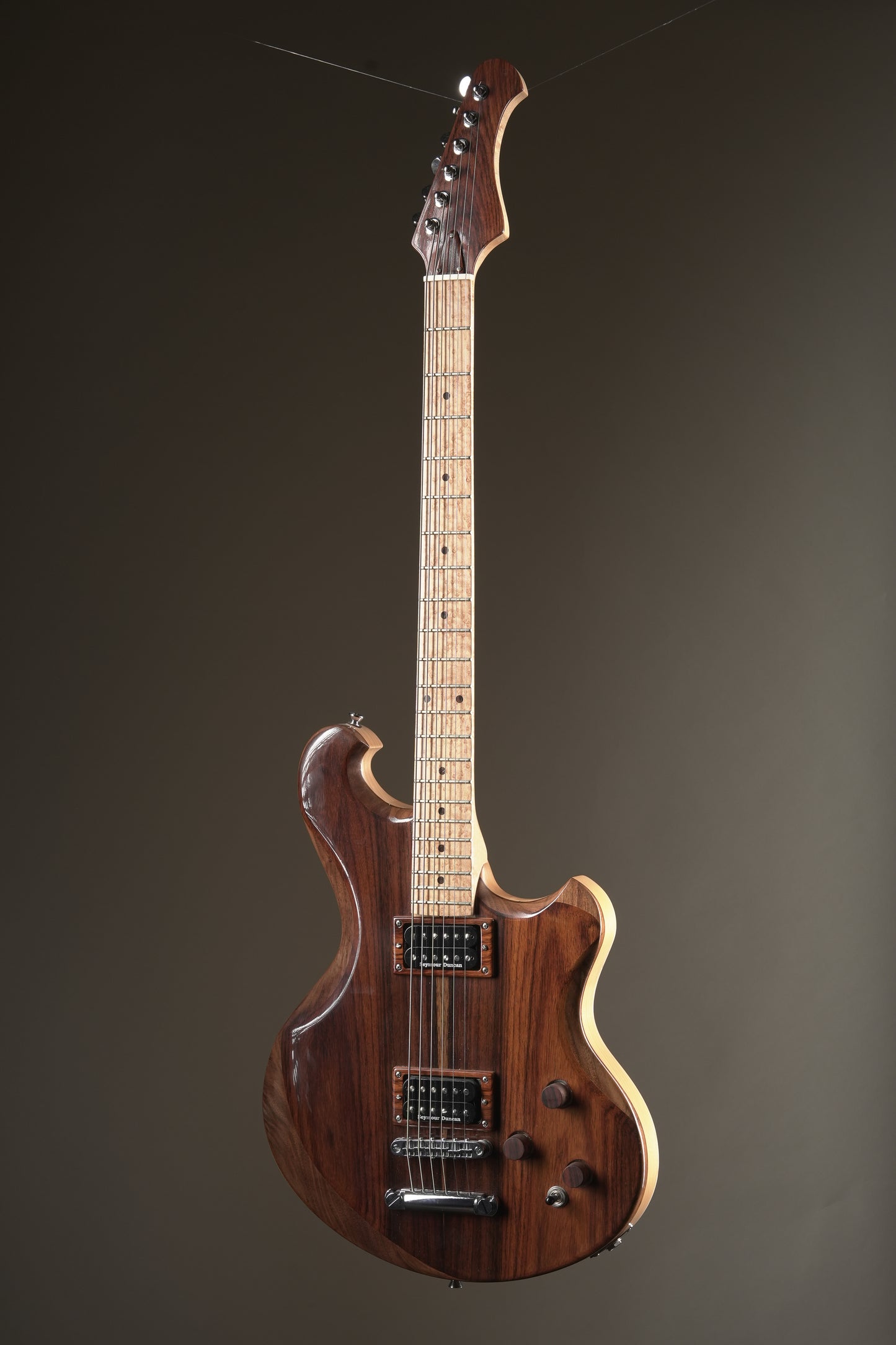 Joe Till TG-521 Baritone Electric Guitar - Natural