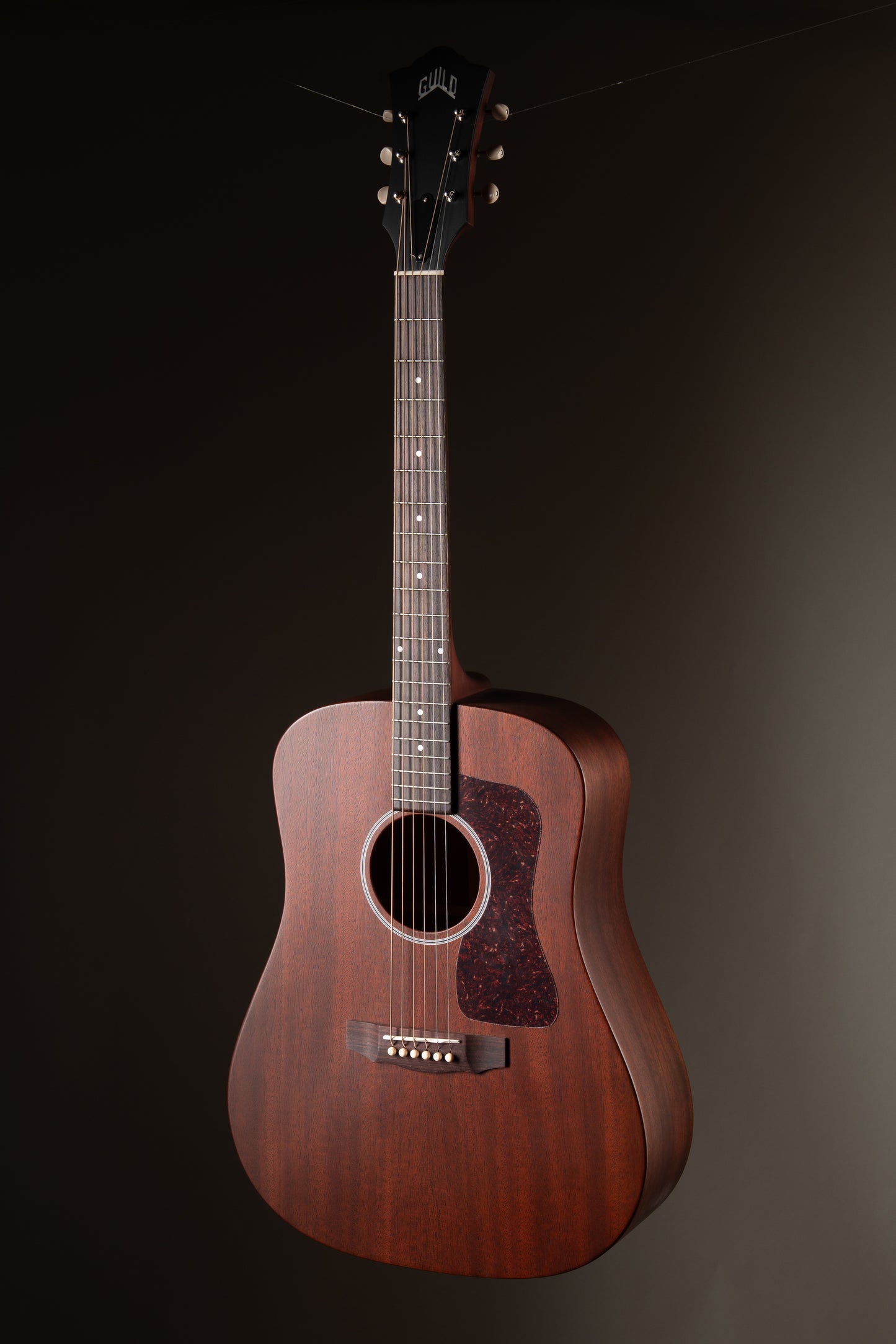 Guild D-20 Acoustic Guitar Natural Mahogany