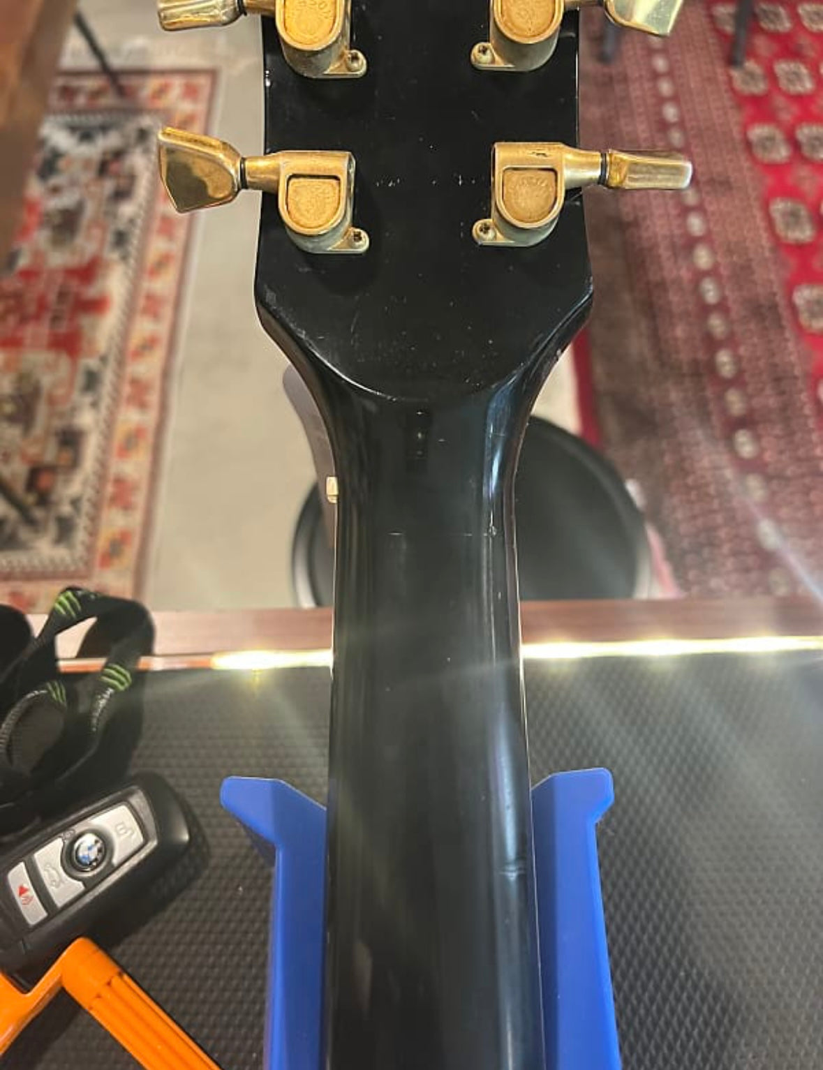 Gibson (1976) Les Paul Custom (Left Handed) - Ebony