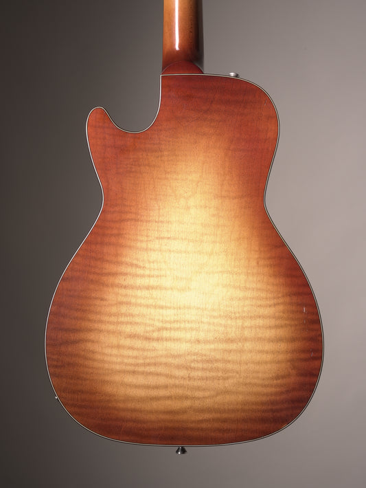 Bruce Guitars Jayne 2-S Hollowbody Electric Guitar - Sunburst, incl. OHSC