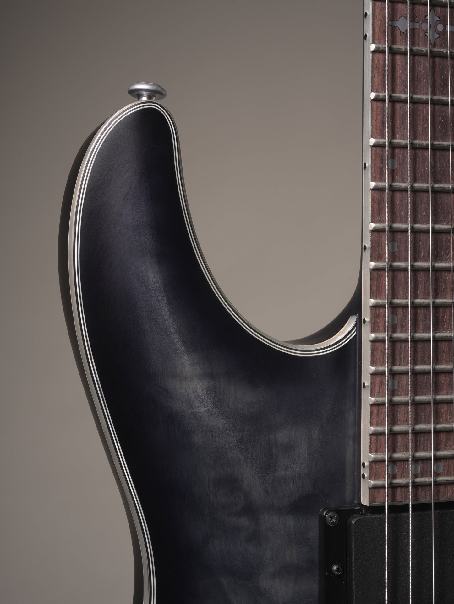 Schecter (2024) C1 Platinum - Trans Black Satin