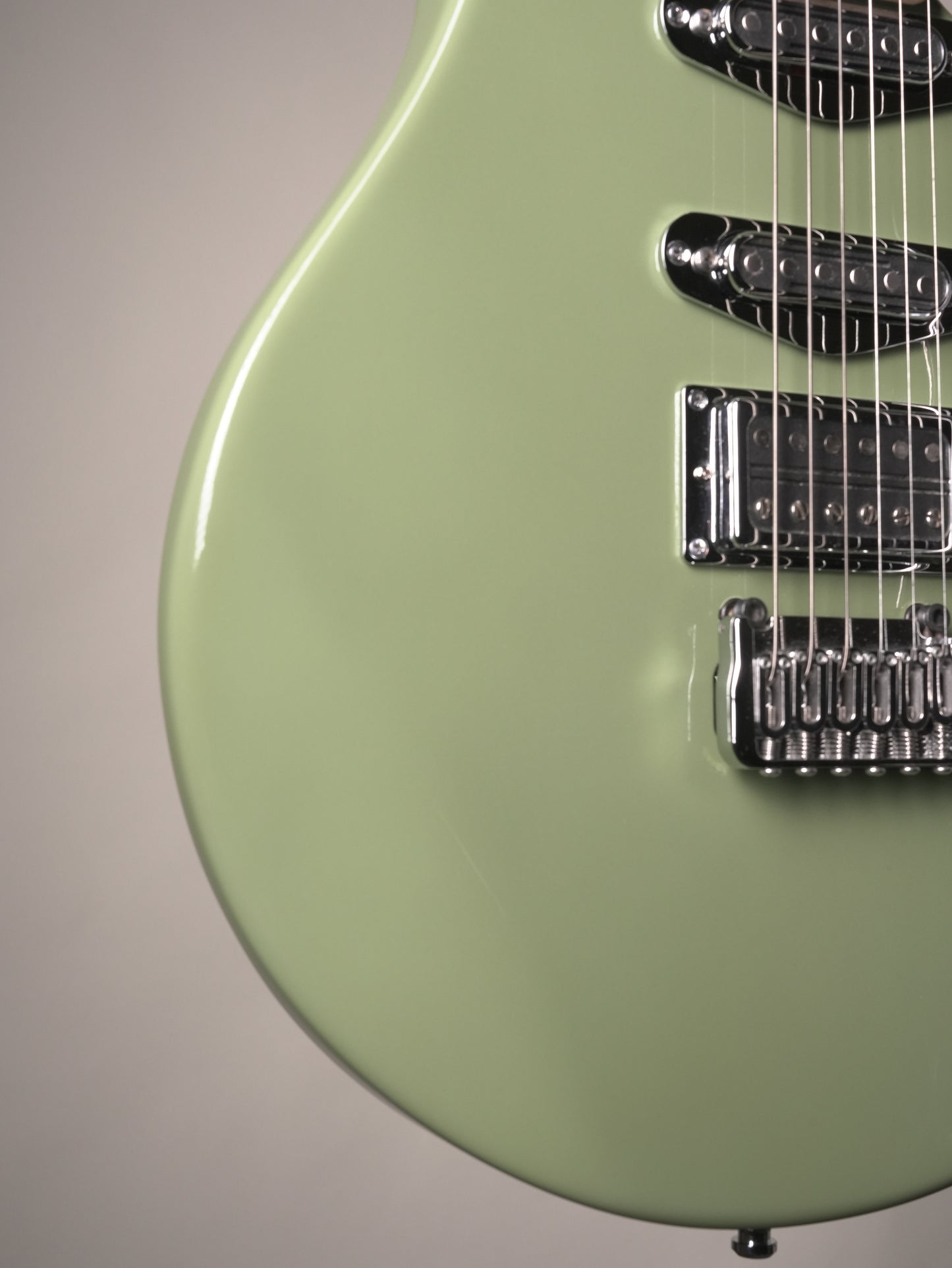 Pinter Guitars Superstar SB1-RS Electric Guitar - Green w/ Original Deluxe Gig Bag