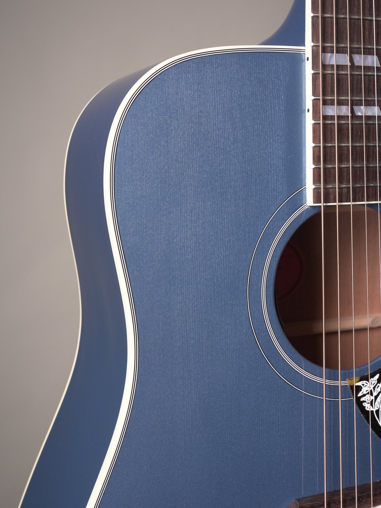 Gibson Custom Shop "Made to Measure" Hummingbird Acoustic Electric Guitar - Pelham Blue w. OHSC