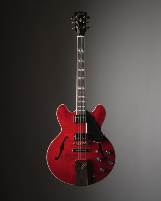 Gibson Marcus King ES-345 Semi-Hollow Electric Guitar - Cherry, w/ OHSC