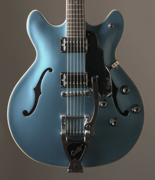 Guild Starfire I DC Semi-Hollow Electric Guitar - Pelham Blue