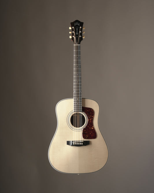 Guild D-50T Herringbone Limited Edition Acoustic Guitar - Natural, incl. OHSC