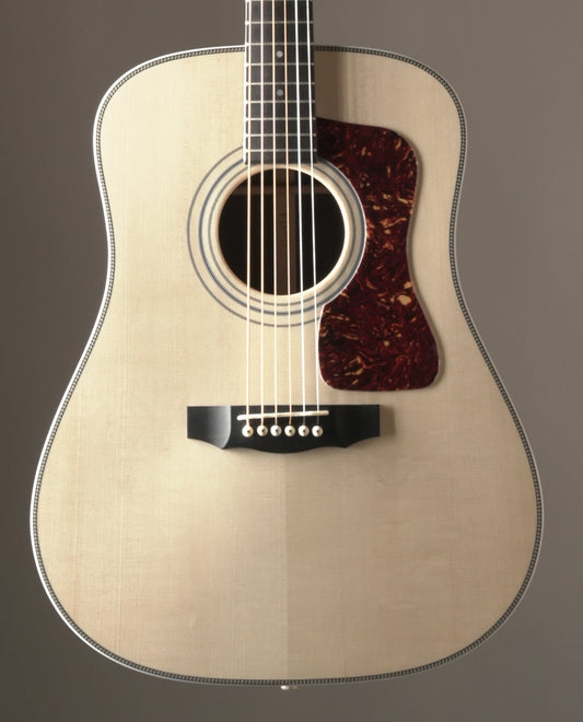 Guild D-50T Herringbone Limited Edition Acoustic Guitar - Natural, incl. OHSC