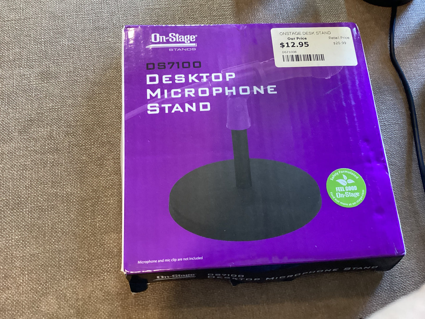 On-Stage Desktop Microphone Stand