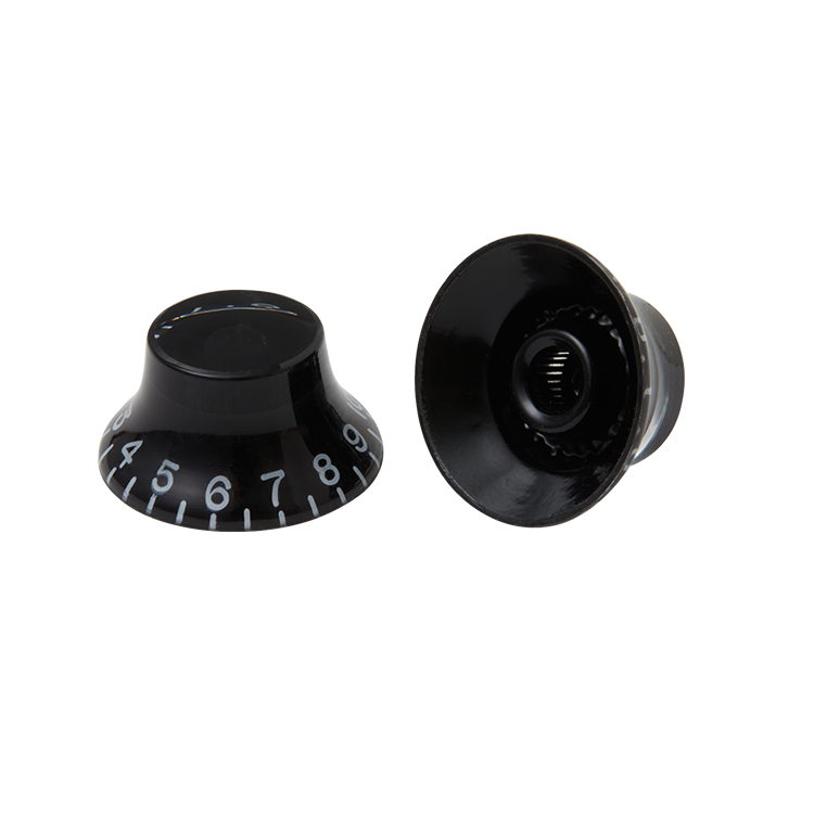 Gibson Top Hat Knobs black, 4pcs