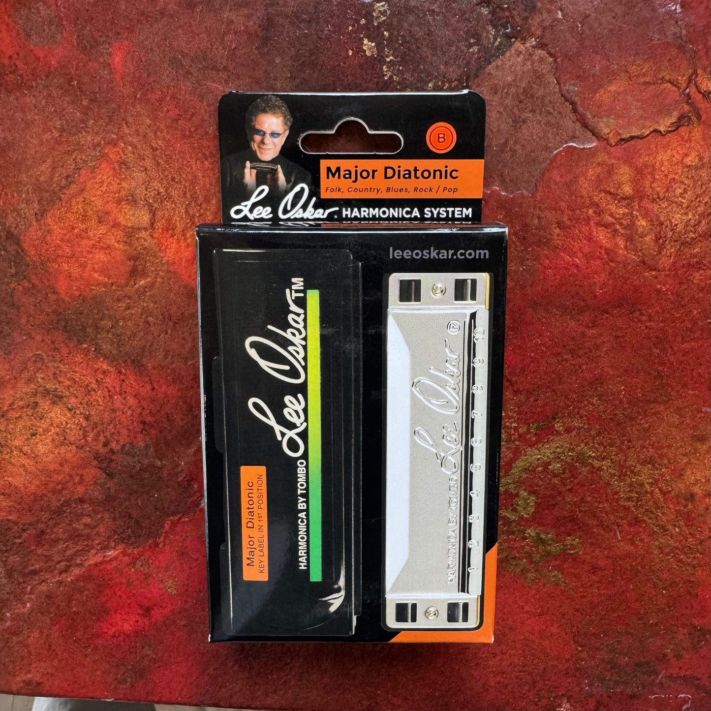 Lee Oskar Major Diatonic Harmonica in B