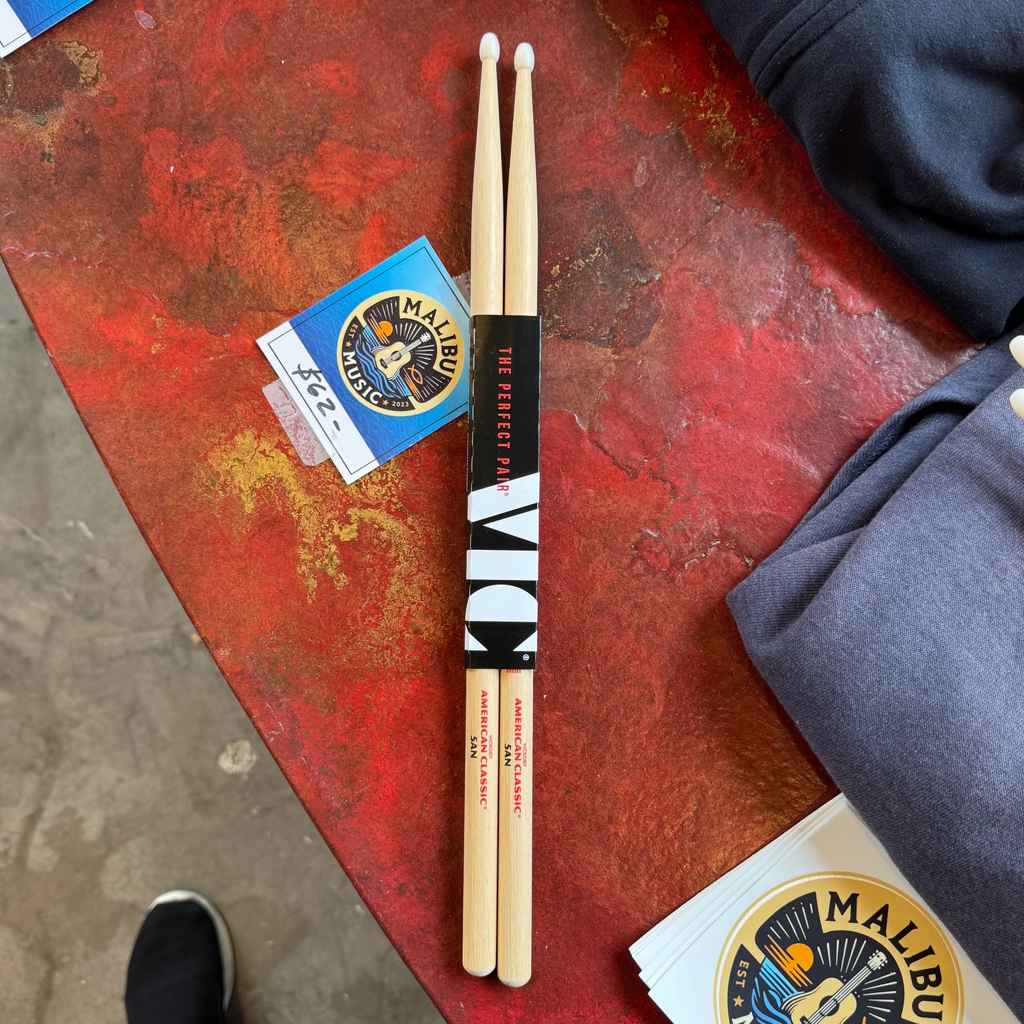 Vic Firth Nylon Tip Drumstick - 5AN