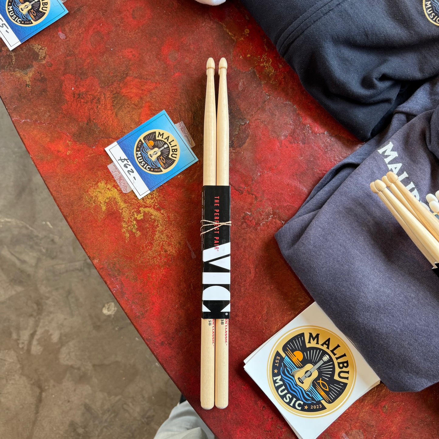 Vic Firth Wood Drumsticks - 5B