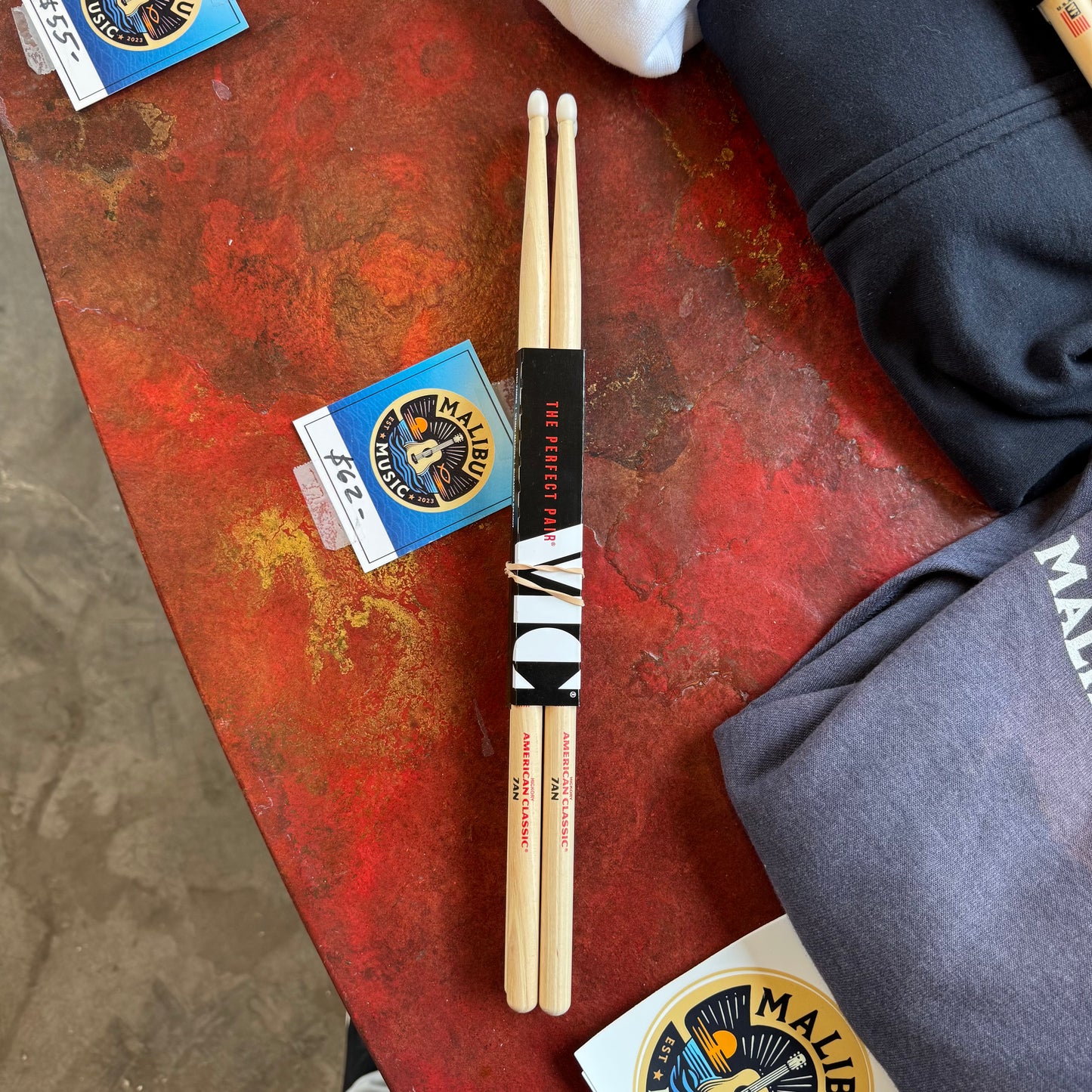 Vic Firth Nylon Tip Drumstick - 7AN