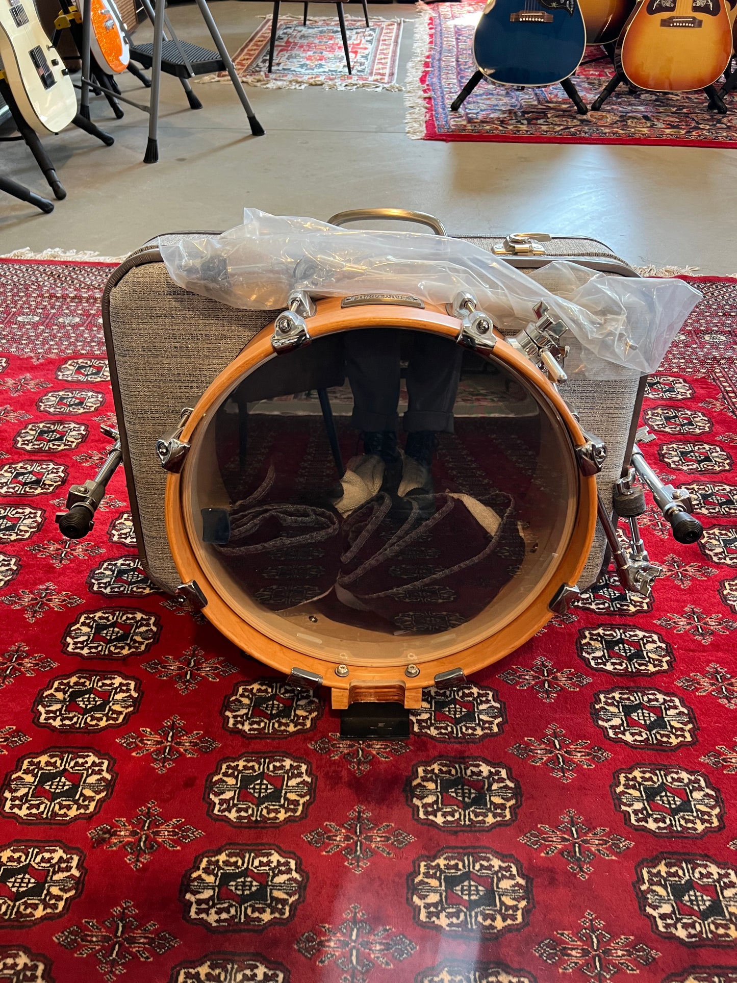 Hess Brothers Suitcase Drums