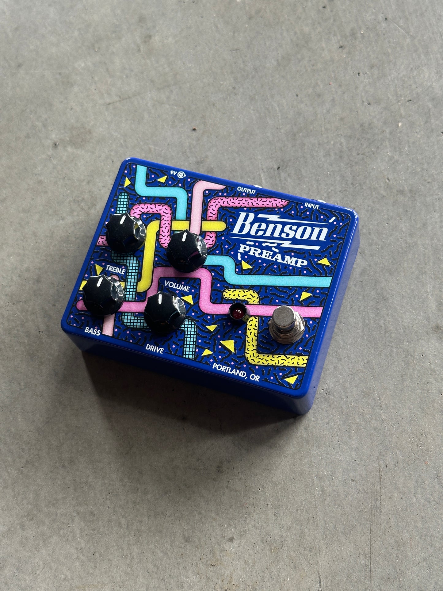 Benson Pattern Preamp Pedal