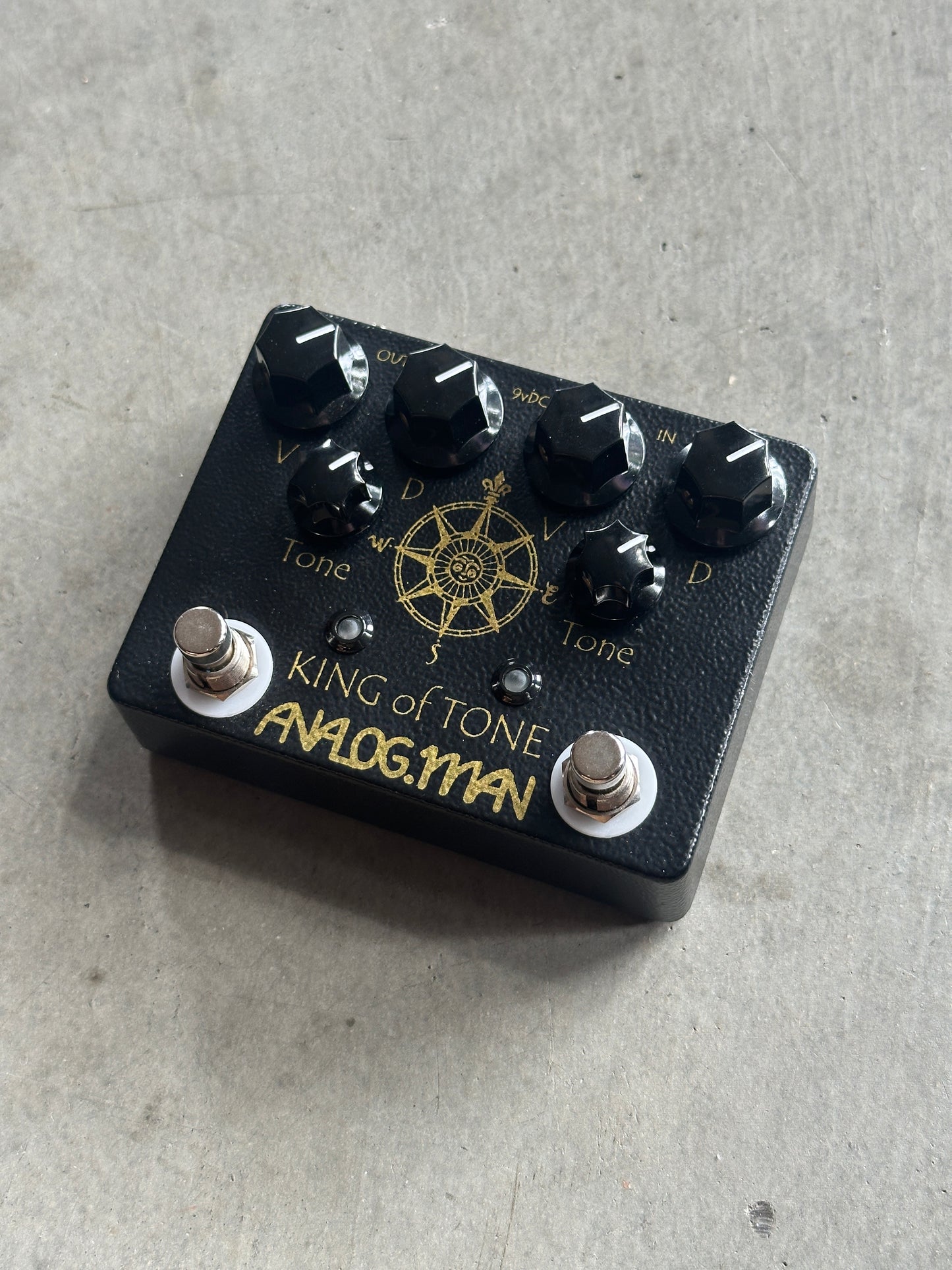 Analog Man King of Tone V4 Hi Gain Red Side
