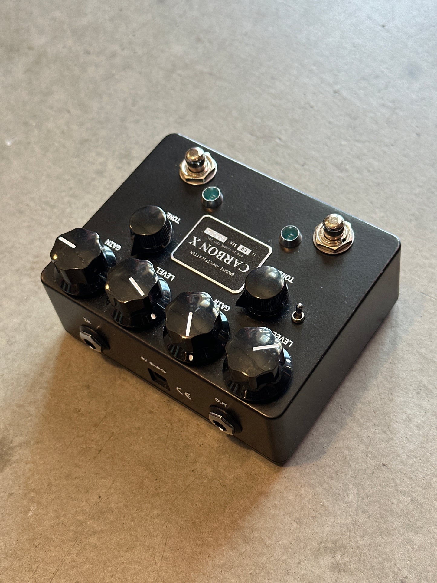 Browne Amplification Carbon X Dual Overdrive Guitar Pedal