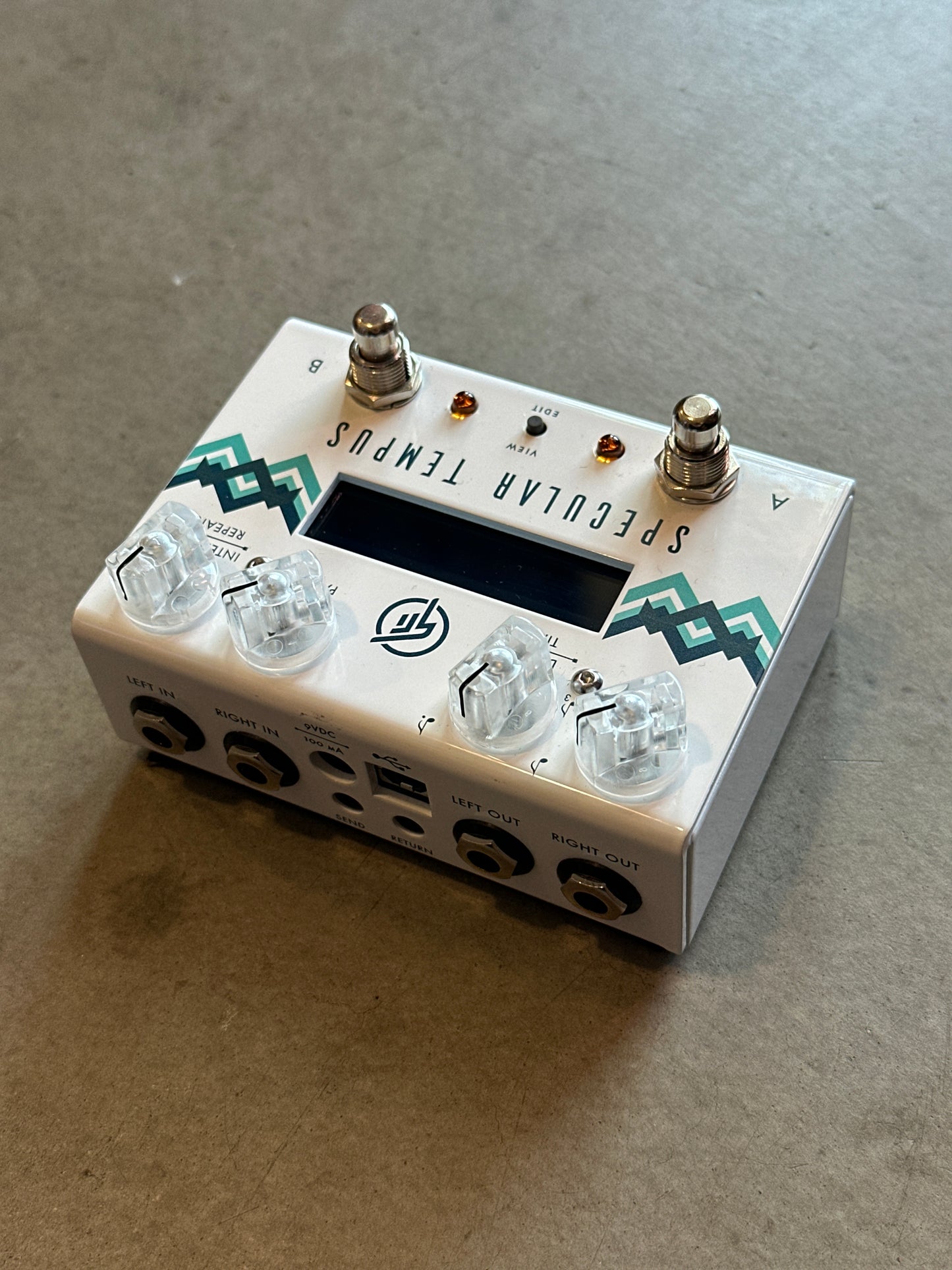 GFI System Specular Tempus Reverb & Delay Guitar Pedal