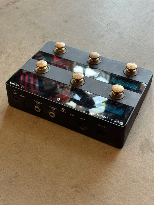 Singular Sound Midi Maestro Gold Edition MIDI foot controller