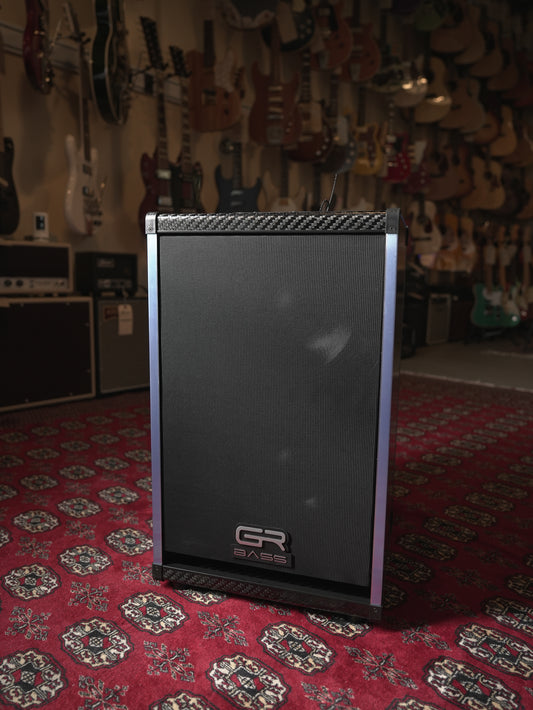 GR Bass AT210V+ 2x10" Bass Amp Cabinet - Carbon Fiber