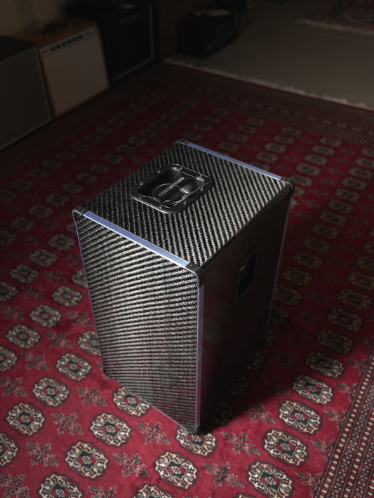 GR Bass AT210V+ 2x10" Bass Amp Cabinet - Carbon Fiber