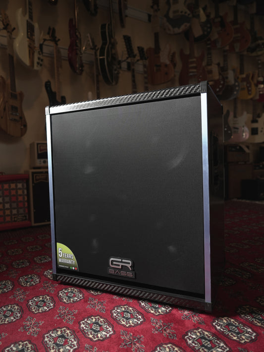 GR Bass AT410+ 4x10" 1200 Watt Bass Amp Cabinet - Carbon Fiber