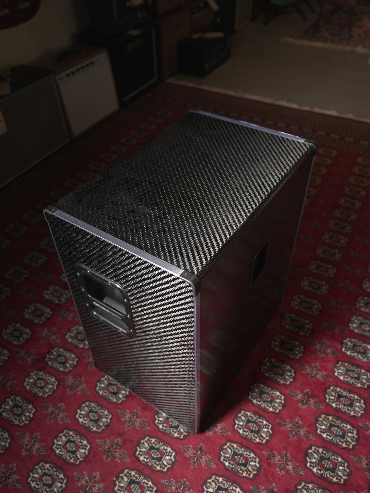 GR Bass AT410+ 4x10" 1200 Watt Bass Amp Cabinet - Carbon Fiber