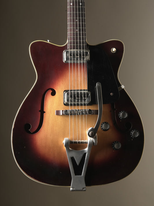 Martin (1963) F-65 Hollowbody Electric Guitar - Sunburst, incl. OHSC