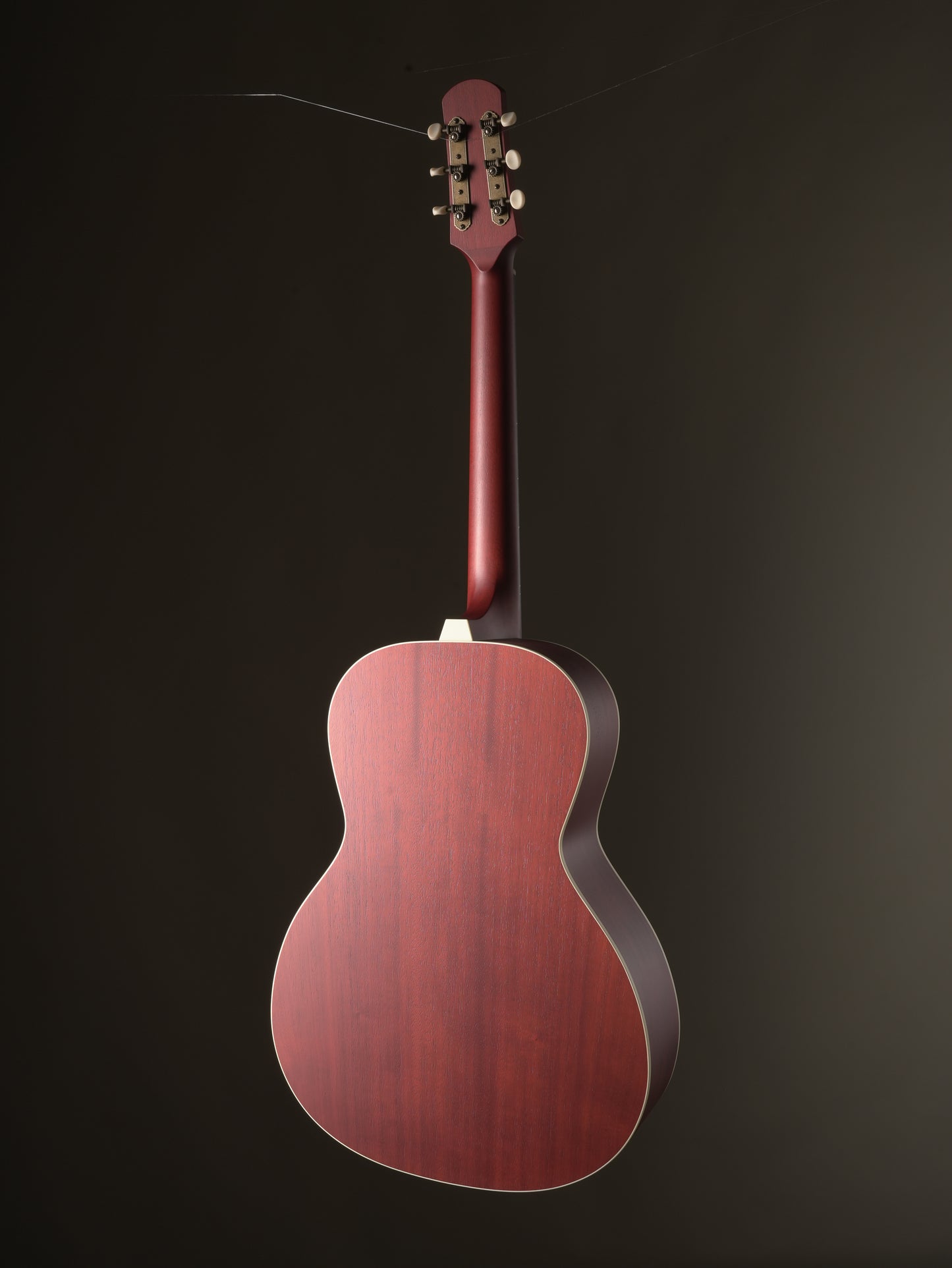 Iris MS-00 Acoustic Guitar - Cherry Burst, incl. OHSC